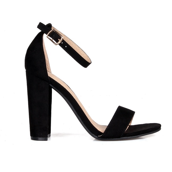 Becca-01N Two Piece Women's High Heel Sandals - Picture 2 of 3